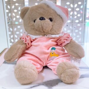 Osito con mono rosita