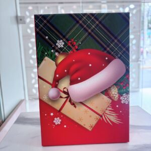 Caja navideña mediana