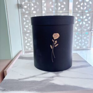 Caja negra circular peq.