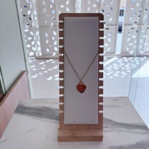 Cadena forma de corazón