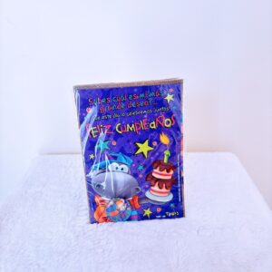 Tarjeta peq. con frases y un clic