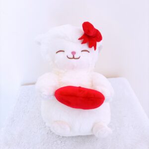 Corderito corazón rojo