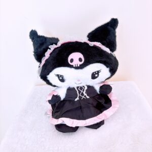 Peluche kuromi negro peq.