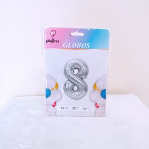 Globos en numero 8