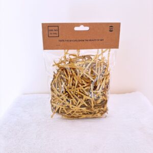 Confeti papel dorado