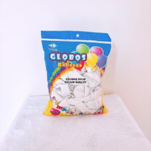 Funda de globo blanco