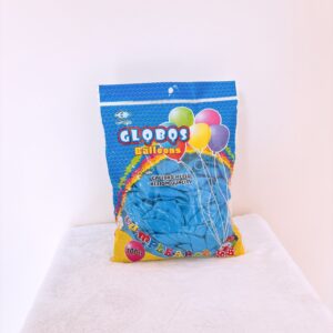 Funda de globo azul