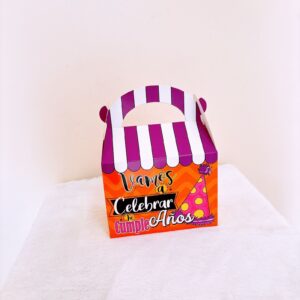 Caja sorpresa amarillo