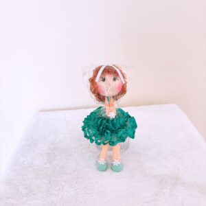 Muñeca de colo menta