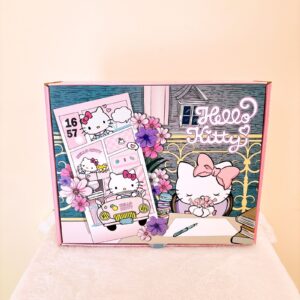 Caja dura de hello kitty