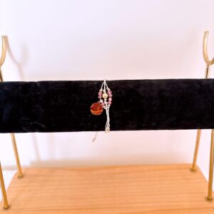 Pulsera piedritas rosita