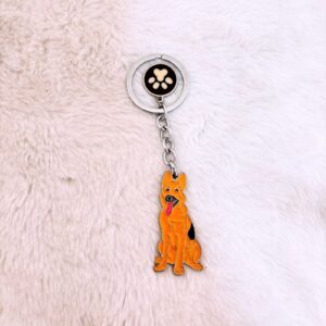 Llavero perro de alemán