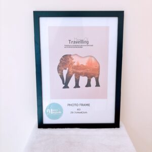 Portar-retrato A3 negro