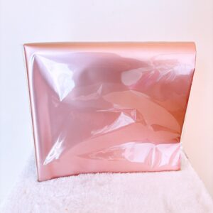 Papel coreano rosa metálico