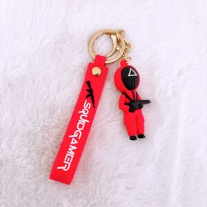 Llavero de niño rojo