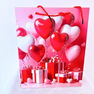 Funda rojo con corazón