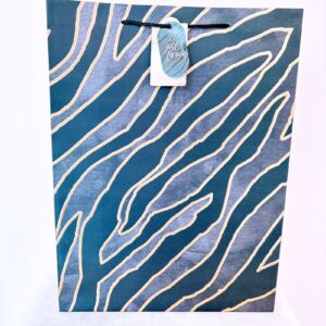 Funda negro con gris y dorado