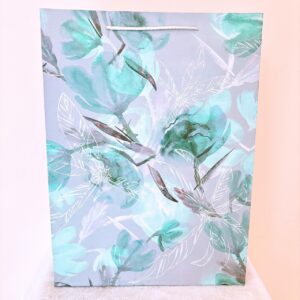 Funda menta con flores