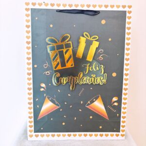 Funda negra con dorado F.C.