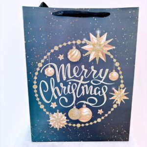 Funda negro y brillo dorado M.C