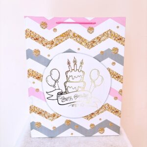 Funda rosa con dorado F.C.