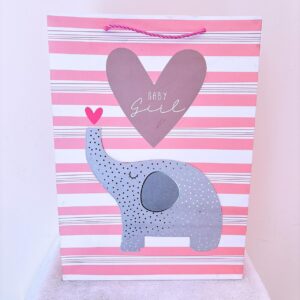 Funda rosa con elefante