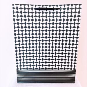 Funda negro con blanco