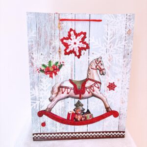 Funda con caballo brilloso