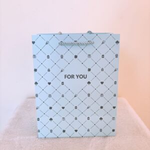 Funda celeste for you pequeña