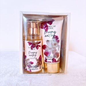 Set de perfume y crema