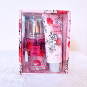 Set de perfume y crema