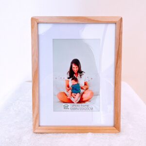 Portar-retrato de madera