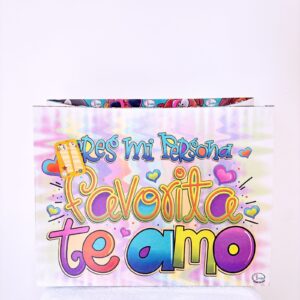 Funda de colores te amo