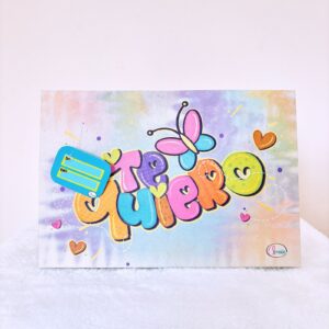 Funda de colores te quiero