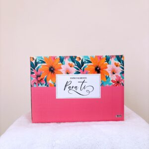 Caja sin tapa rosa