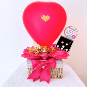 Detalle de globo corazón