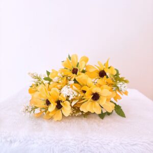 Flor crisantemos amarilla