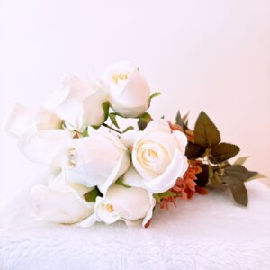 Flor ramo blancas