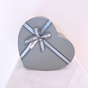 Caja corazón plomo Pequeño