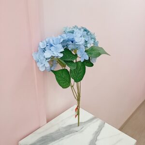 Ramo hortensia celeste