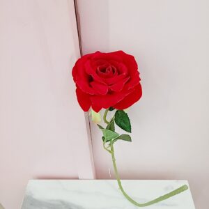 Rosa Roja Artificial