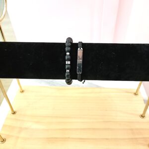 Pulsera de pareja negra