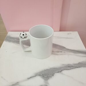 Taza Blanca Con Pelota