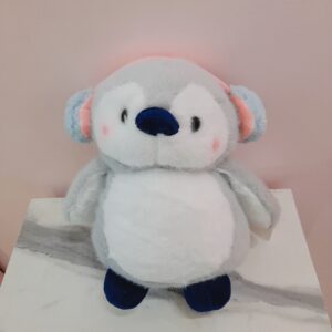 Peluche Pingüino Con Audifonos