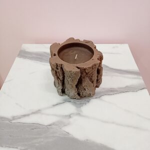 Vela Forma de Tronco Peq