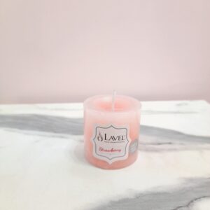 Vela Rosada Peq - Strawberry