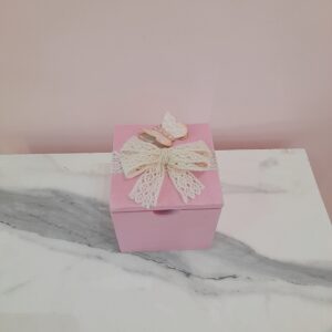 Caja de Madera Rosa peq