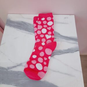 Medias Rosadas -Corazones