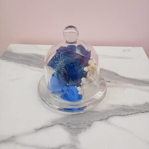 Flor Eterna Azul Peq