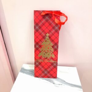 Funda de Regalo para Botella- Árbol